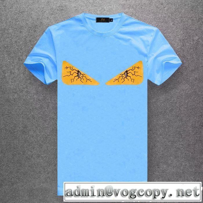 FENDI フェンディ半袖Tシャツ 多色可選 2019年の夏のマスト 清涼感とカジュアルスタイル
