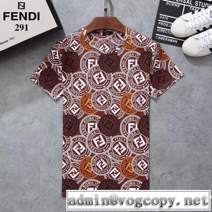 FENDI フェンディ半袖Tシャツ 3色可選 今期のトレンド定番アイテム 2019年最新ファッション