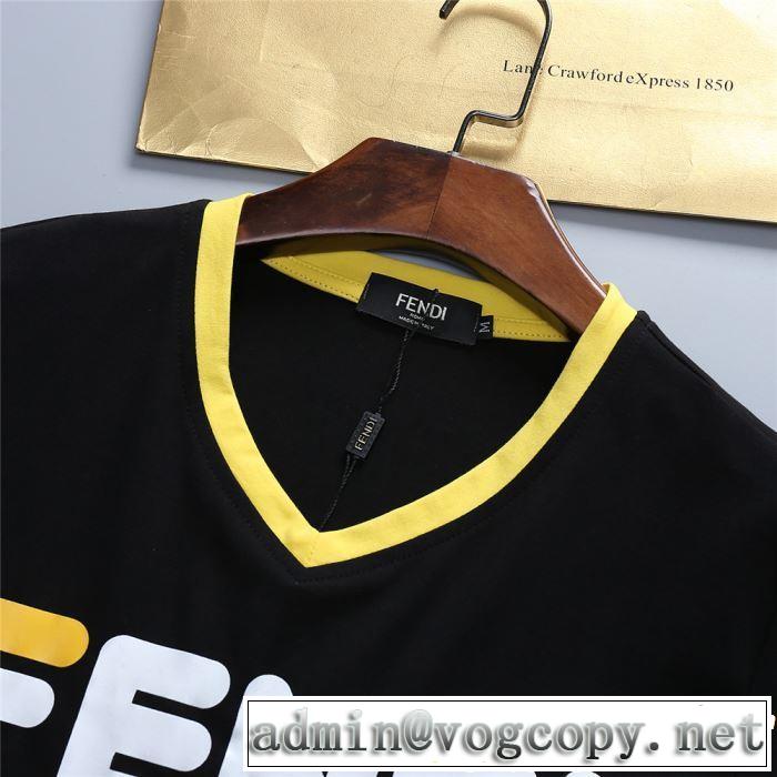 【2019春夏】最新コレクション  2色可選 FENDI フェンディ 半袖 上下セットギフト最適期間限定
