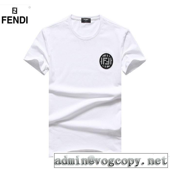 FENDI フェンディ 半袖Tシャツ 3色可選 2019年の春夏に着たい る春夏おすすめの人気商品