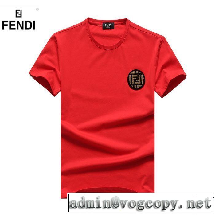 FENDI フェンディ 半袖Tシャツ 3色可選 2019年の春夏に着たい る春夏おすすめの人気商品