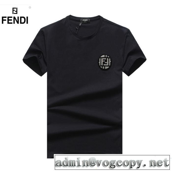 FENDI フェンディ 半袖Tシャツ 3色可選 2019年の春夏に着たい る春夏おすすめの人気商品