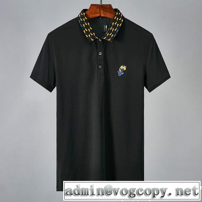 半袖Tシャツ 3色可選 春夏のトレンドアイテム 2019春夏の大注目トレンド FENDI フェンディ