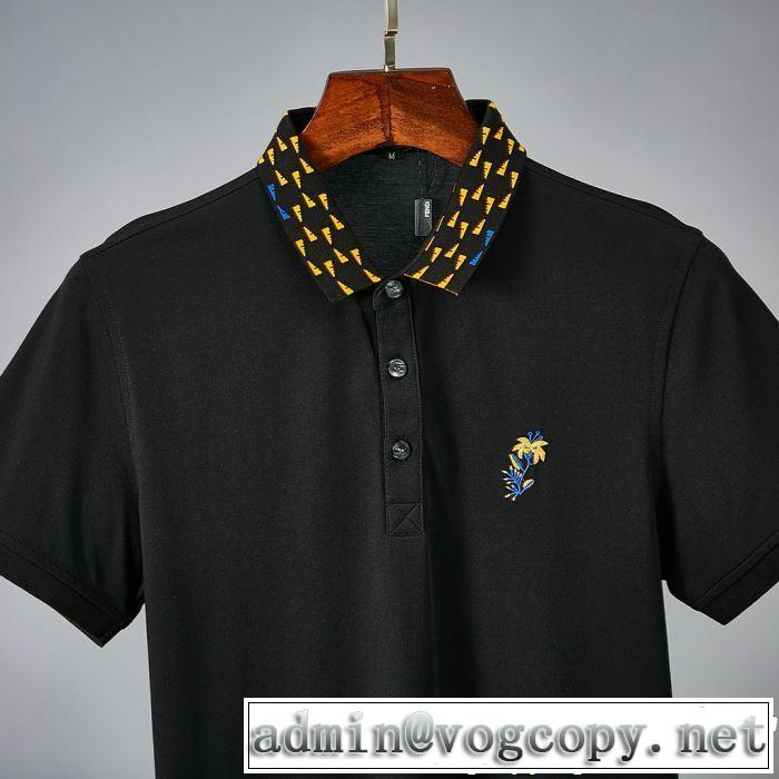 半袖Tシャツ 3色可選 春夏のトレンドアイテム 2019春夏の大注目トレンド FENDI フェンディ