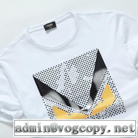 FENDI フェンディ 半袖Tシャツ 3色可選 新作コレクションを見る 2019年最新ファッション