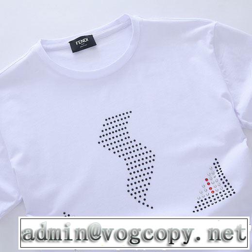 最も目立ったブランド新品 FENDI フェンディ 半袖Tシャツ 3色可選 【2019春夏】最新コレクション