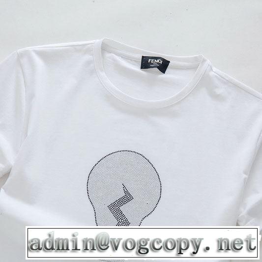 FENDI フェンディ 半袖Tシャツ 4色可選 最新のトレンドブランド人気的 2019春夏は人気定番