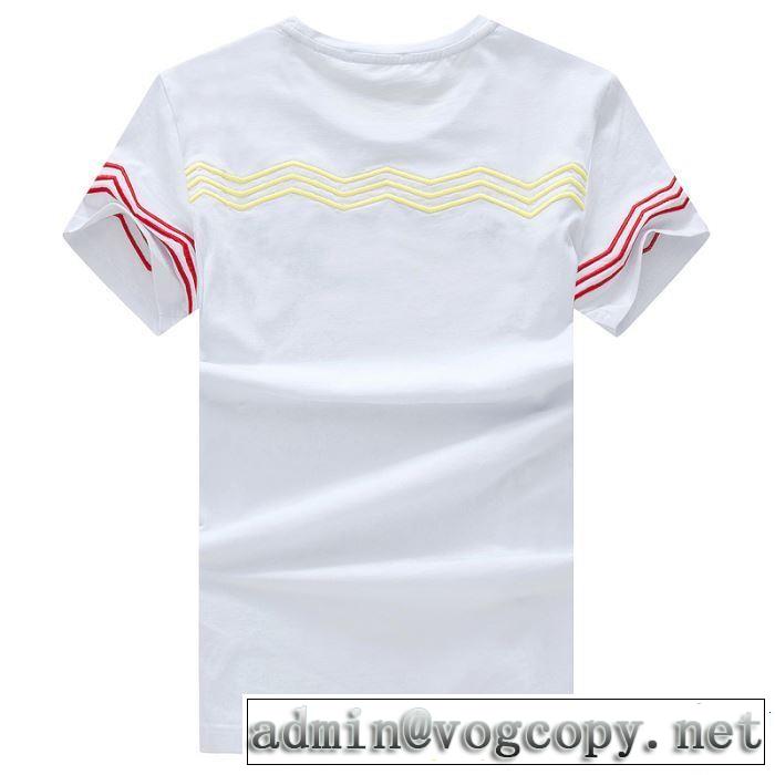 特に夏は人気アイテム FENDI フェンディ 半袖Tシャツ 3色可選 【2019年】夏のファッション