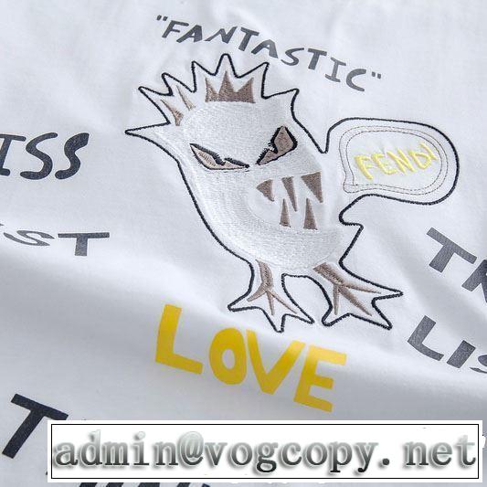 半袖Tシャツ 3色可選 2019年最新ファッション 新作コレクションを見る FENDI フェンディ