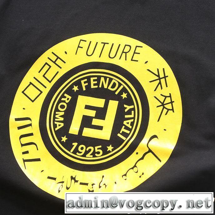 オシャレ印象で人気の高い FENDI フェンディ 半袖Tシャツ 3色可選 2019春夏は人気定番