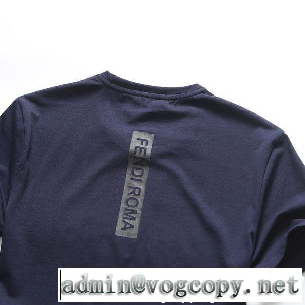 ゆったり感のあるアイテム FENDI フェンディ 半袖Tシャツ 3色可選 2019春夏のトレンド新商品