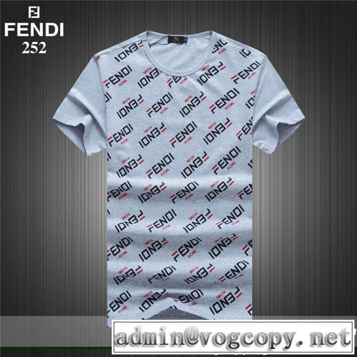 FENDI フェンディ 半袖Tシャツ 3色可選 春夏！大人カジュアル 2019春夏トレンドアイテム