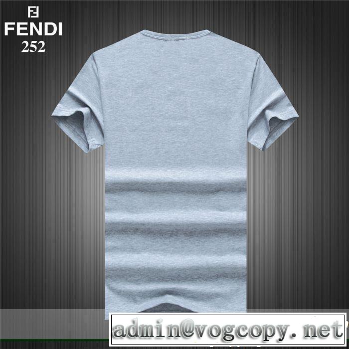 FENDI フェンディ 半袖Tシャツ 3色可選 春夏！大人カジュアル 2019春夏トレンドアイテム