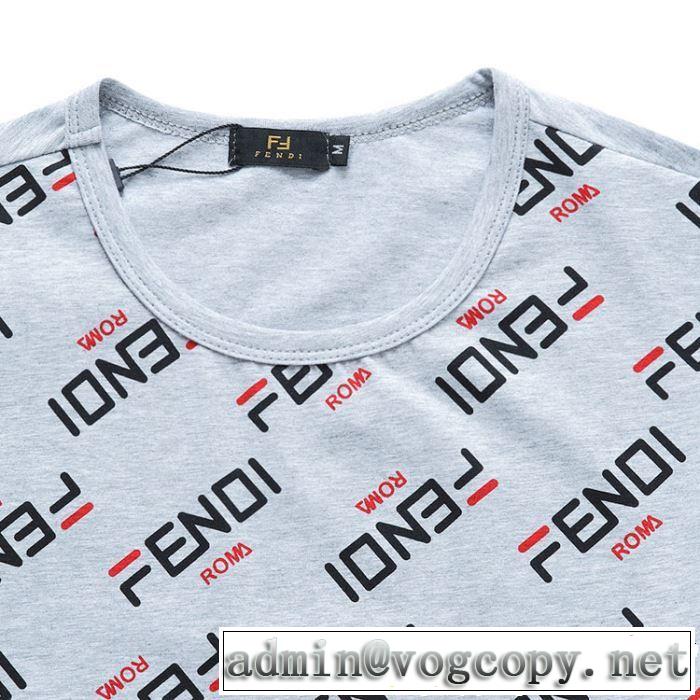 FENDI フェンディ 半袖Tシャツ 3色可選 春夏！大人カジュアル 2019春夏トレンドアイテム