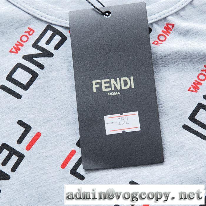 FENDI フェンディ 半袖Tシャツ 3色可選 春夏！大人カジュアル 2019春夏トレンドアイテム