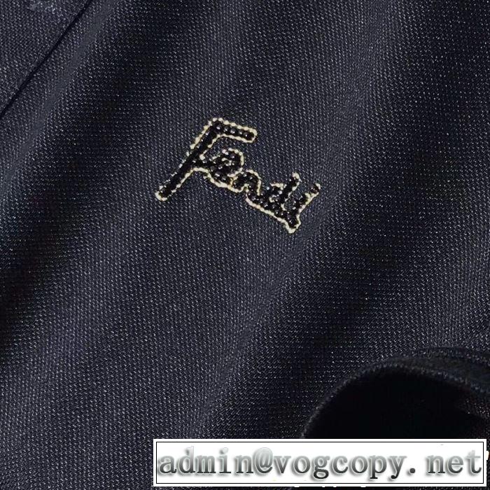 すっきりした印象に FENDI フェンディ 半袖Tシャツ 3色可選 2019年夏の一押しファッションアイテム