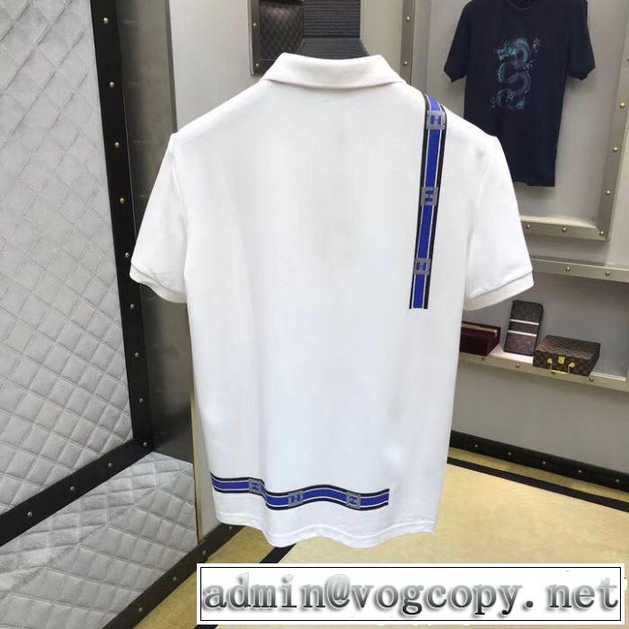 2色可選 半袖Tシャツ 海外セレブは大人気 2019春夏は人気定番 夏にぴったり上品 FENDI フェンディ