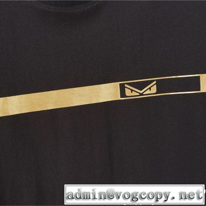 今季トレンドの限定アイテム FENDI フェンディ 半袖Tシャツ 2色可選 2019年春夏のトレンドアイテム