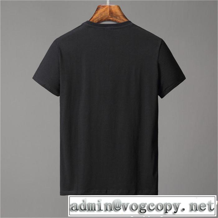 2019夏色っぽさ FENDI フェンディ 半袖Tシャツ 2色可選 夏の王道　適度な上品さ この夏は注目新作