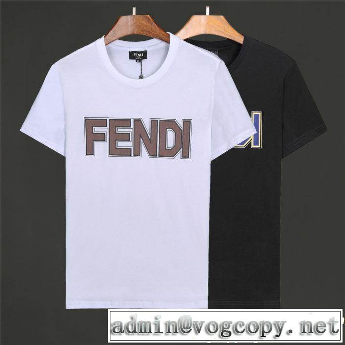 トレンドアイテムとして継続 《2019年》今、注目のストリート 半袖Tシャツ 2色可選 FENDI フェンディ