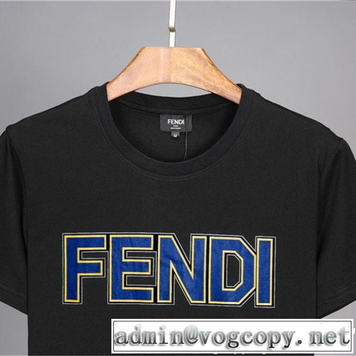 トレンドアイテムとして継続 《2019年》今、注目のストリート 半袖Tシャツ 2色可選 FENDI フェンディ