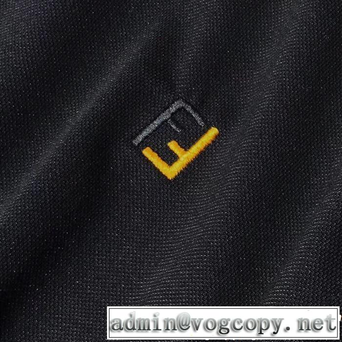 春夏シンプルファッションでOK！ 半袖Tシャツ FENDI フェンディ 3色可選 2019年最新ファッション