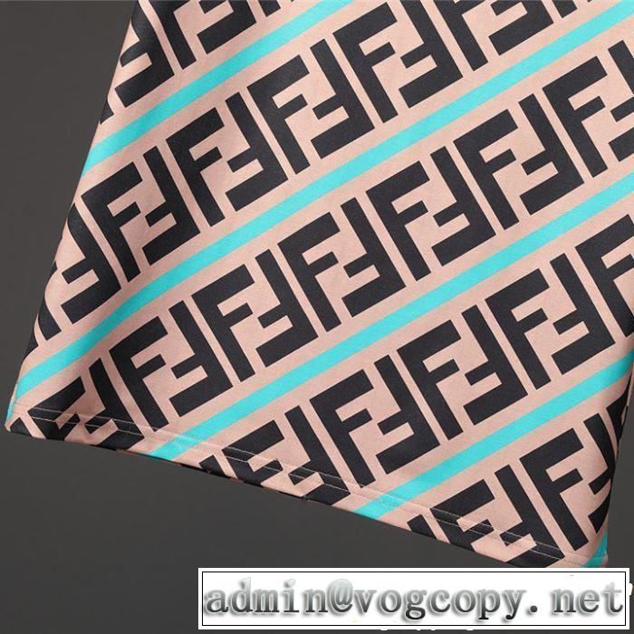 海外セレブは大人気 FENDI フェンディ 半袖Tシャツ 3色可選 2019年春夏シーズンの人気 キレイめ感が強い