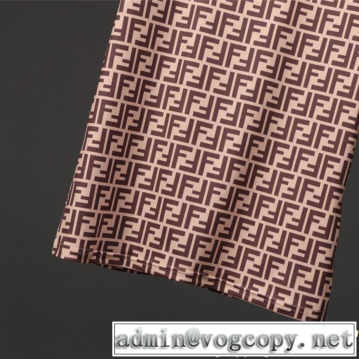 2019春夏は人気定番 オススメしたい最新注目ファション 半袖Tシャツ 2色可選  FENDI フェンディ