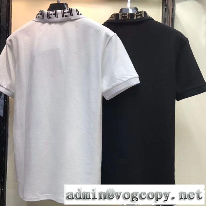 FENDI フェンディ 半袖Tシャツ 2色可選 今季は特に注目ファション 2019春夏人気トレンドアイテム