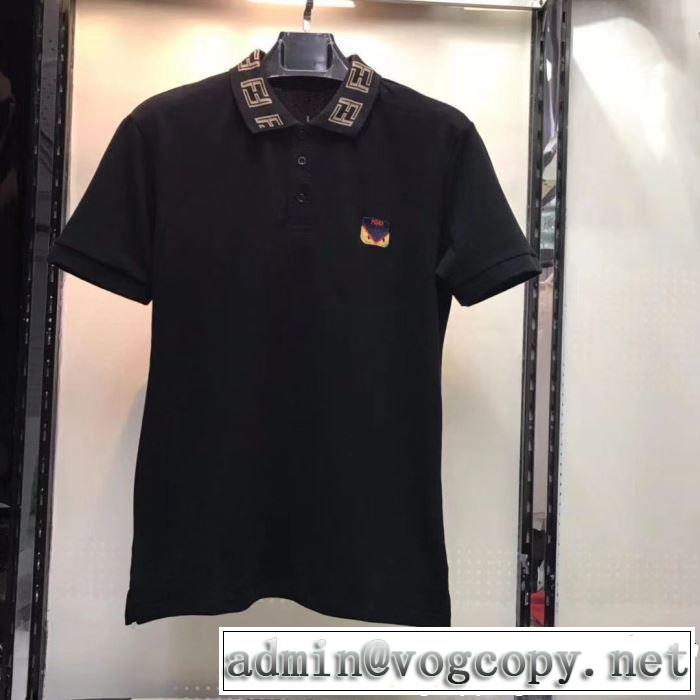 FENDI フェンディ 半袖Tシャツ 2色可選 今季は特に注目ファション 2019春夏人気トレンドアイテム