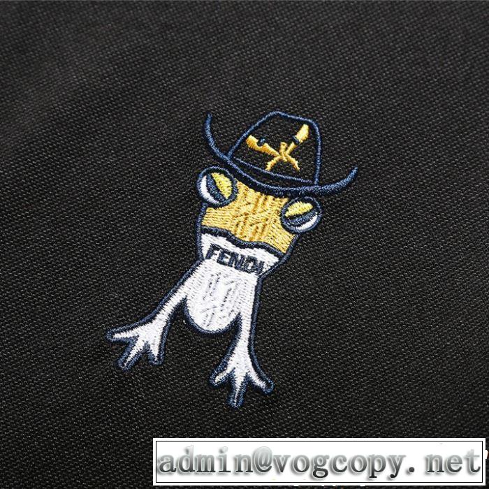 今季流行りの人気新作 2019春夏も引き続きトレンド FENDI フェンディ 半袖Tシャツ 2色可選