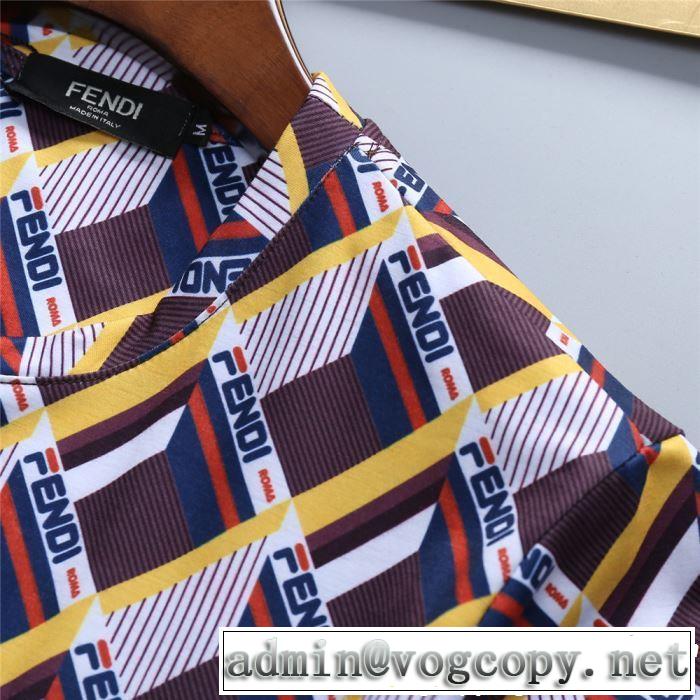 まずは定番！人気アイテム FENDI フェンディ 半袖Tシャツ 夏ファッションをおしゃれに楽しもう