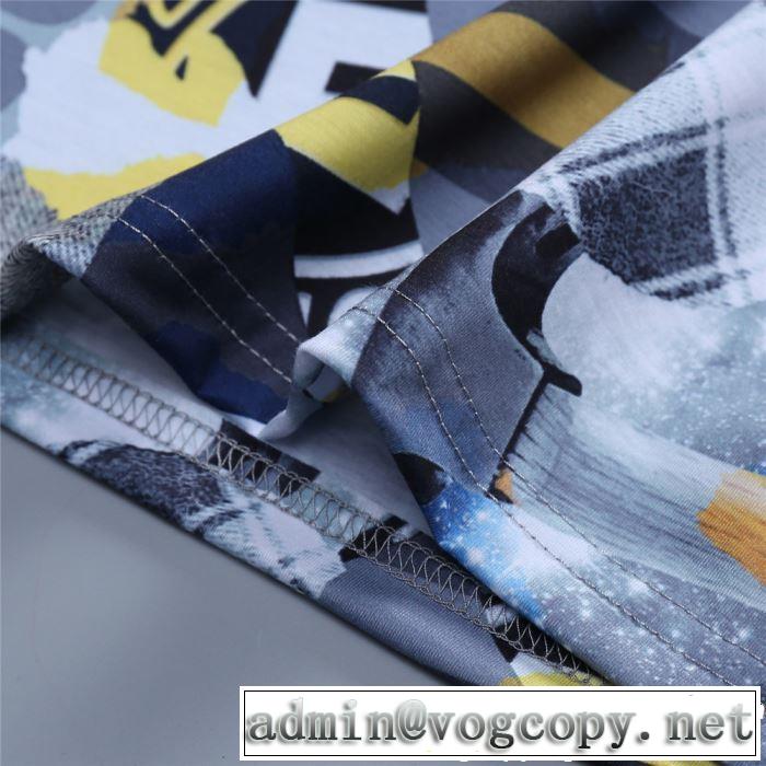 FENDI フェンディ 半袖Tシャツ 2019年春夏流行ファッション 大人可愛いスタイル 大人っぽく見せ新作