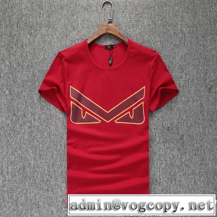 半袖Tシャツ 3色可選 2019年夏の一押しファッションアイテム 今年春夏ファション流行り FENDI フェンディ