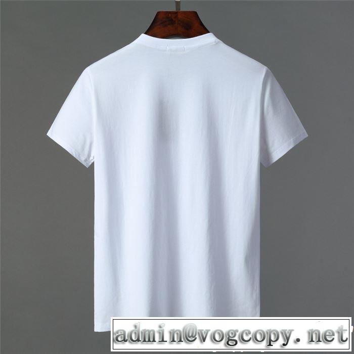 大胆にデザインオシャレ新品 2019春夏のトレンド新商品 FENDI フェンディ 2色可選 半袖Tシャツ