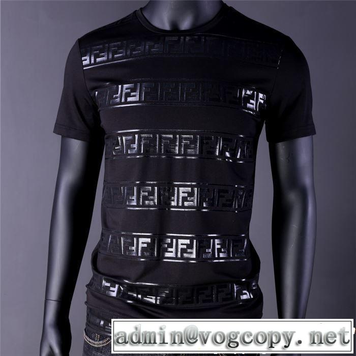 人気ストリートブランド新品  FENDI フェンディ 半袖Tシャツ 2色可選 《2019年》今、注目のストリート