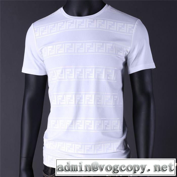 人気ストリートブランド新品  FENDI フェンディ 半袖Tシャツ 2色可選 《2019年》今、注目のストリート