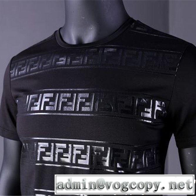 人気ストリートブランド新品  FENDI フェンディ 半袖Tシャツ 2色可選 《2019年》今、注目のストリート