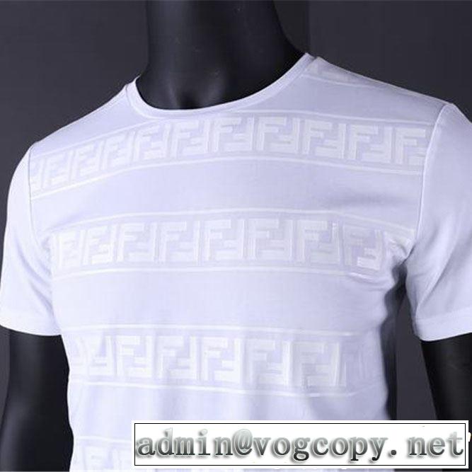 人気ストリートブランド新品  FENDI フェンディ 半袖Tシャツ 2色可選 《2019年》今、注目のストリート