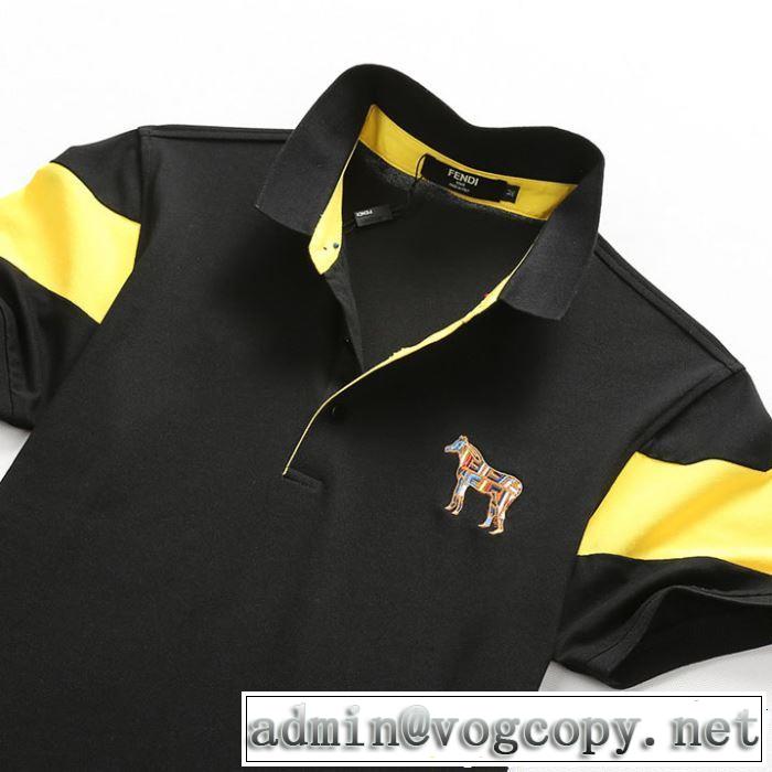 FENDI フェンディ 半袖Tシャツ 3色可選 大人カジュアル夏ファッション2019 ブランドの話題の新作も！
