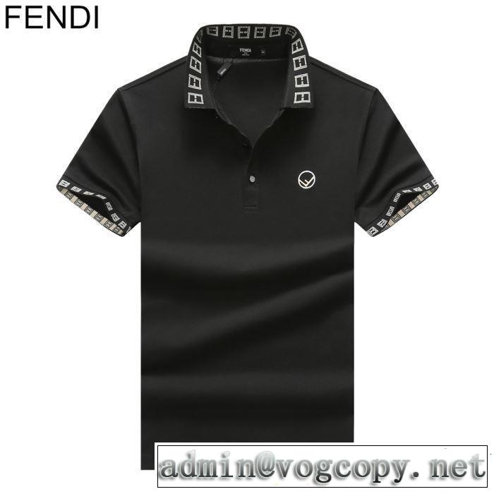 着るだけで上品なスタイル 2019年春夏シーズンの人気 FENDI フェンディ 半袖Tシャツ 3色可選