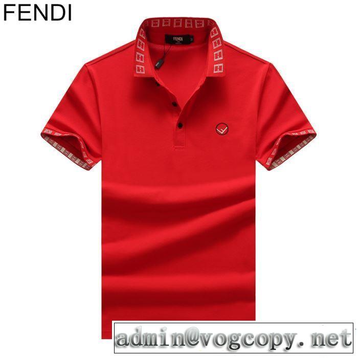 着るだけで上品なスタイル 2019年春夏シーズンの人気 FENDI フェンディ 半袖Tシャツ 3色可選