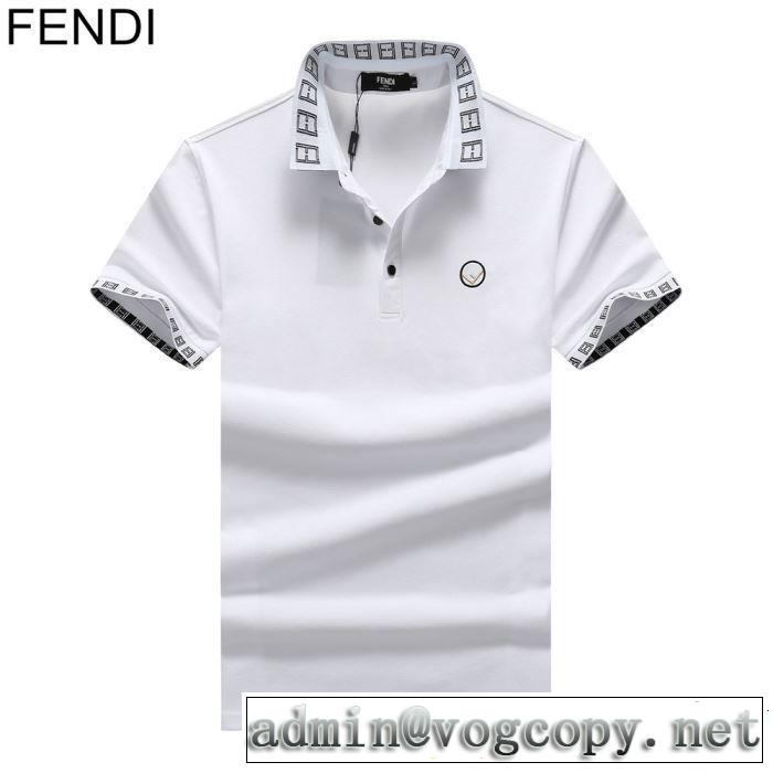 着るだけで上品なスタイル 2019年春夏シーズンの人気 FENDI フェンディ 半袖Tシャツ 3色可選