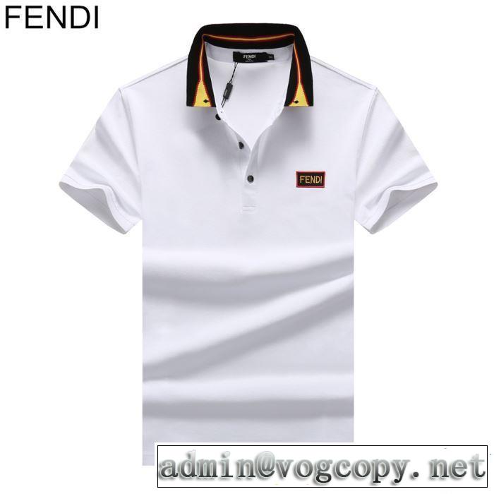 半袖Tシャツ 3色可選 今流行りの最新コレクション おしゃれな夏ファッション2019 FENDI フェンディ