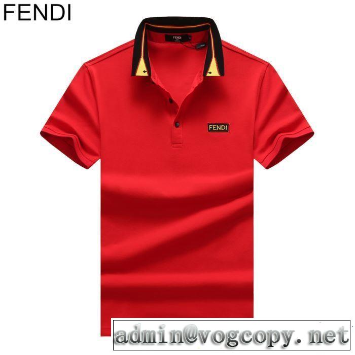 半袖Tシャツ 3色可選 今流行りの最新コレクション おしゃれな夏ファッション2019 FENDI フェンディ