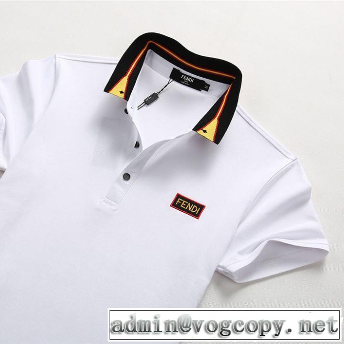 半袖Tシャツ 3色可選 今流行りの最新コレクション おしゃれな夏ファッション2019 FENDI フェンディ