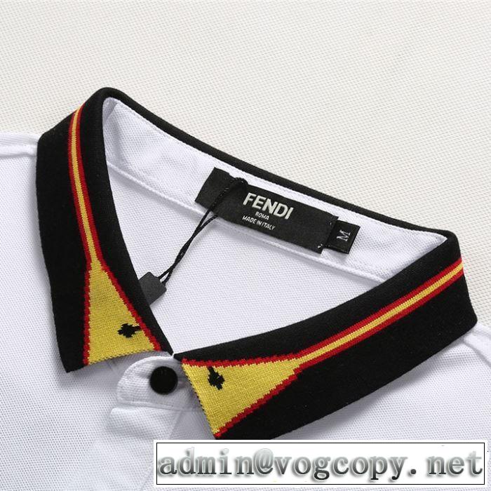 半袖Tシャツ 3色可選 今流行りの最新コレクション おしゃれな夏ファッション2019 FENDI フェンディ