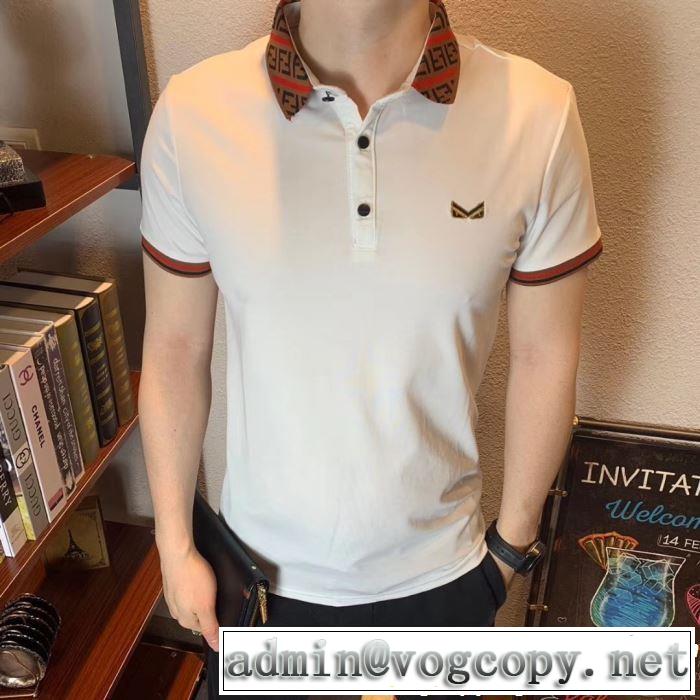2019春夏トレンドアイテム まずは定番！人気アイテム  FENDI フェンディ 半袖Tシャツ 2色可選