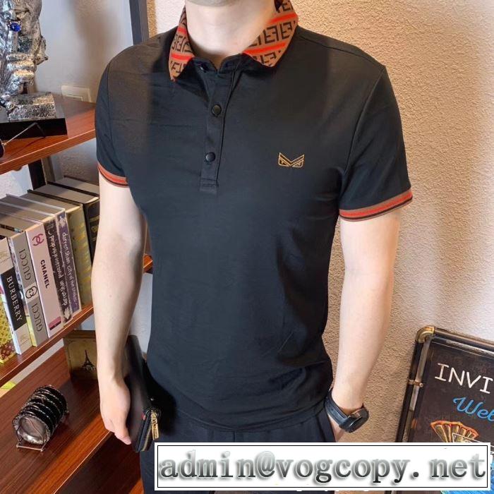 2019春夏トレンドアイテム まずは定番！人気アイテム  FENDI フェンディ 半袖Tシャツ 2色可選