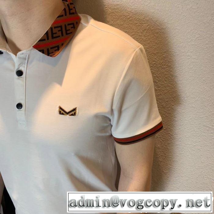 2019春夏トレンドアイテム まずは定番！人気アイテム  FENDI フェンディ 半袖Tシャツ 2色可選